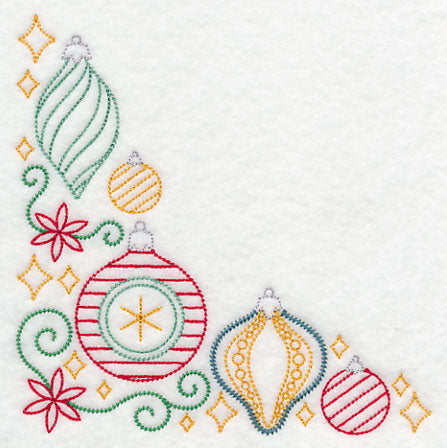 Merry and Bright Ornament Corner