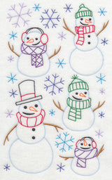 Storm of Snowmen (Vintage)