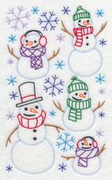 Storm of Snowmen (Vintage)