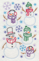 Storm of Snowmen (Vintage)