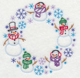 Storm of Snowmen Wreath (Vintage)