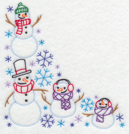 Storm of Snowmen Corner (Vintage)