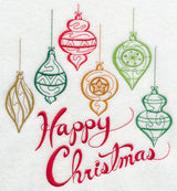 Happy Christmas Ornament Medley