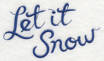 Let It Snow Text