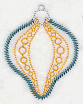 Merry and Bright Ornament 1 (Vintage)