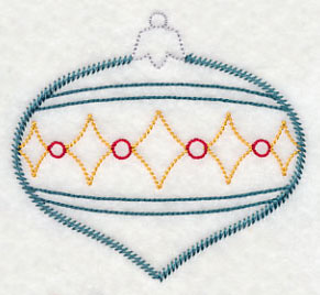 Merry and Bright Ornament 4 (Vintage)