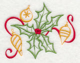Boughs of Holly and Ornaments