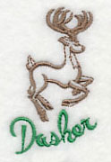 Reindeer Take Flight - Dasher