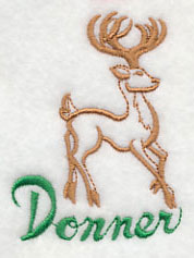 Reindeer Take Flight - Donner