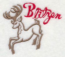 Reindeer Take Flight - Blitzen