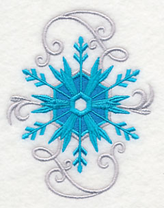 Frosty Filigree Snowflake