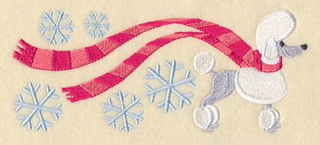 Wrapped Up in Winter Poodle