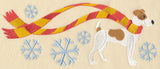 Wrapped Up in Winter Jack Russell Terrier
