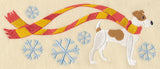 Wrapped Up in Winter Jack Russell Terrier