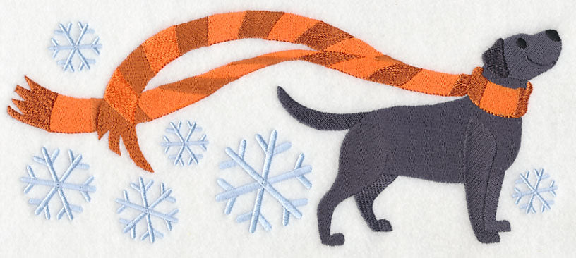 Wrapped Up in Winter Labrador