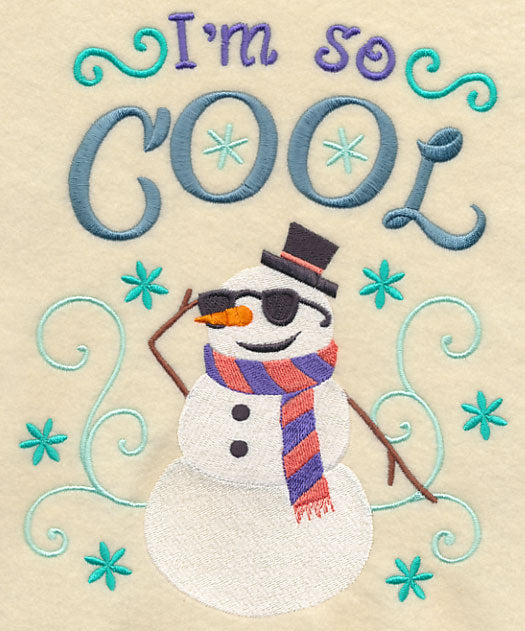 I'm So Cool Snowman