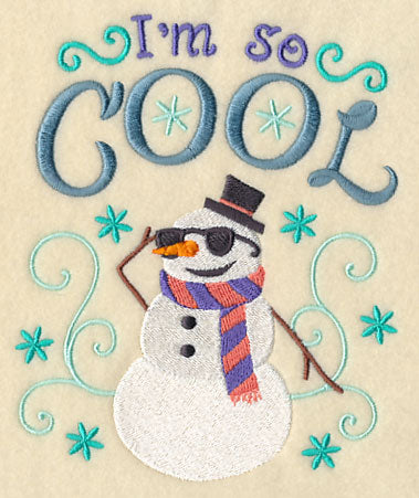 I'm So Cool Snowman
