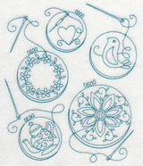 Hoop It Up Medley (Redwork)