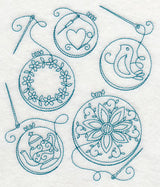 Hoop It Up Medley (Redwork)