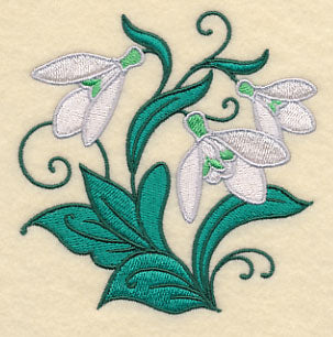 Whimsical Snowdrops