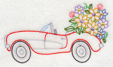 Convertible in Bloom (Vintage)