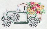Truck in Bloom (Vintage)