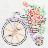 Penny Farthing in Bloom (Vintage)
