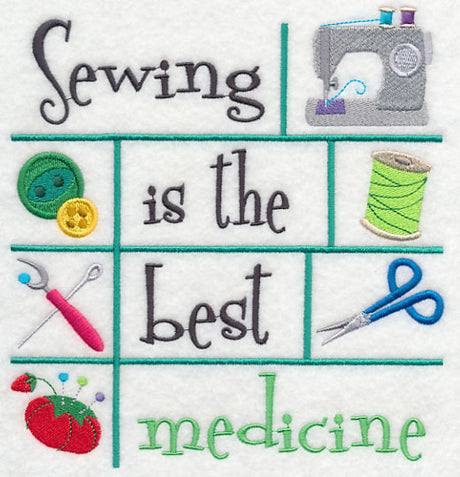 Sewing is the Best Medicine