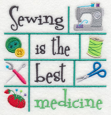 Sewing is the Best Medicine