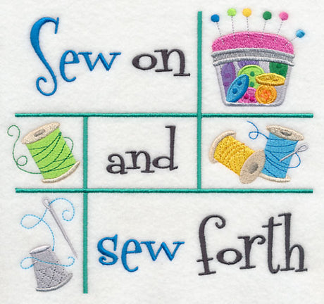 Sew On and Sew Forth