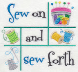 Sew On and Sew Forth