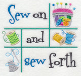 Sew On and Sew Forth