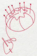 Pincushion 1 (Redwork)