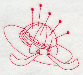 Pincushion 5 (Redwork)