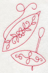 Tatting Shuttle 4 (Redwork)
