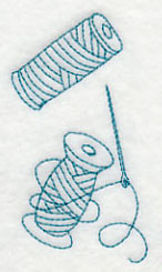Needle and Thread 1 (Redwork)