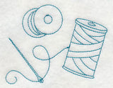 Needle and Thread 4 (Redwork)