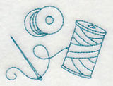 Needle and Thread 4 (Redwork)