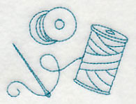 Needle and Thread 4 (Redwork)