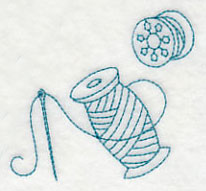 Needle and Thread 5 (Redwork)