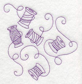 Dress Form 6 (Redwork)