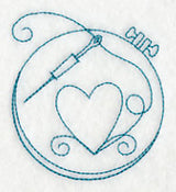 Hand Embroidery Hoop 2 (Redwork)