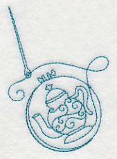 Hand Embroidery Hoop 4 (Redwork)