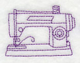 Make It Sew Machine 1 (Redwork)