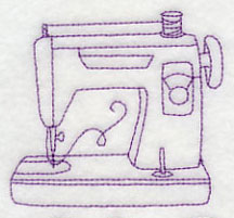 Make It Sew Machine 3 (Redwork)