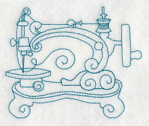 Sew It Seams Machine 1 (Redwork)