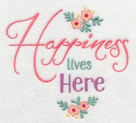 Happiness Lives Here