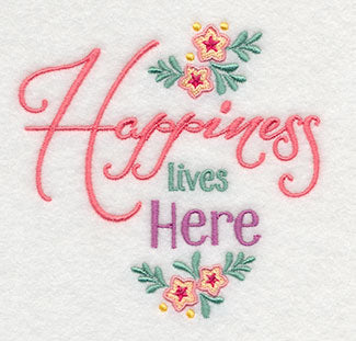 Happiness Lives Here