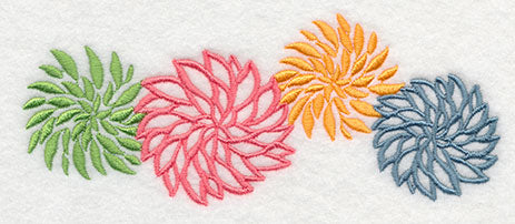 Flower Flourish Border