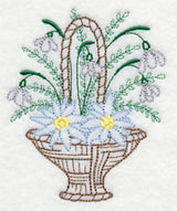 Blooming January Basket (Vintage)
